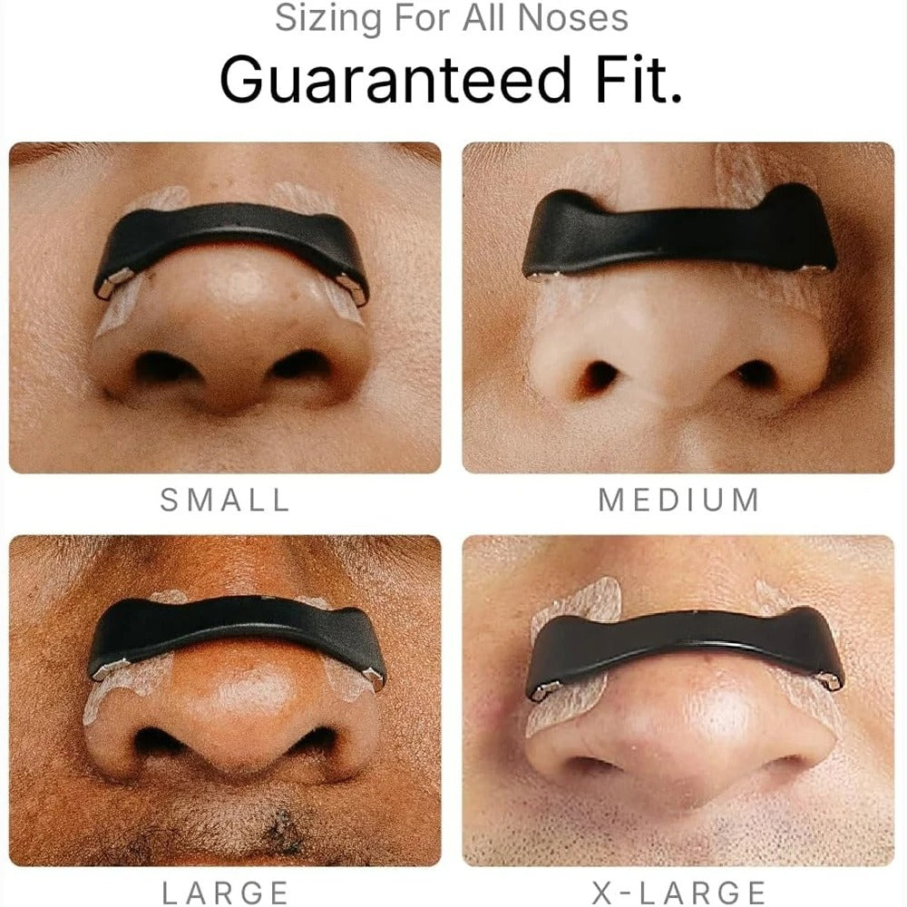 Magnetisch Neusstrip Zwart